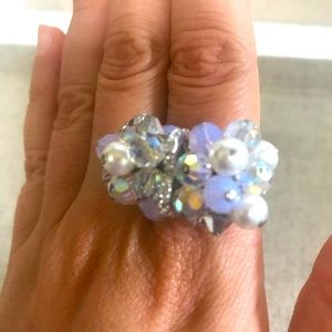 New. Rare. Retired. Swarovski statement ring